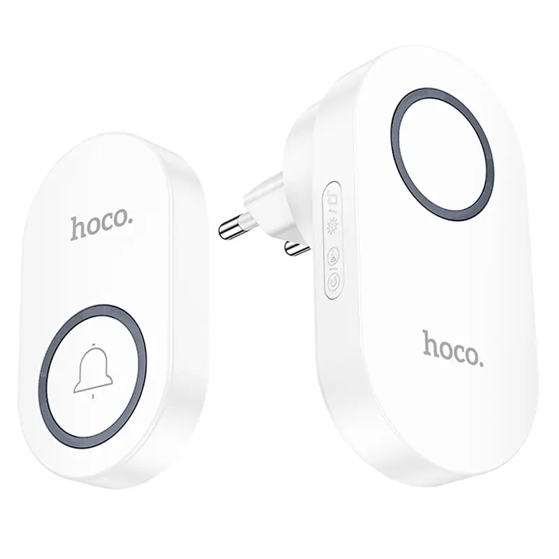 Дверной звонок Hoco HI25 Neon Bell, White 3, купить оптом с доставкой