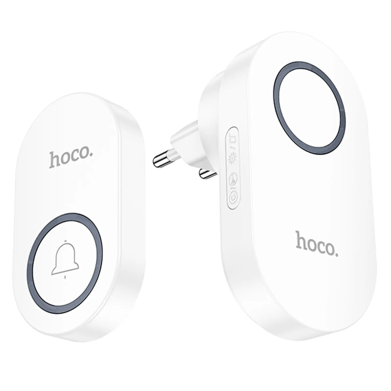 Дверной звонок Hoco HI25 Neon Bell, White 3, купить оптом с доставкой