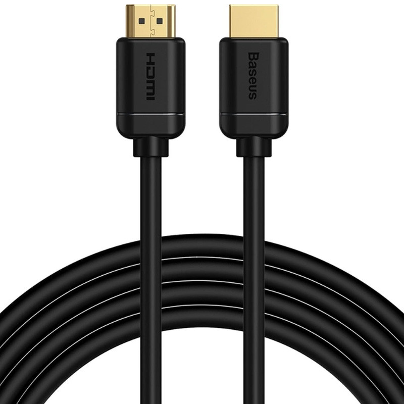 Дата кабель Baseus HDMI High Definition HDMI Male To HDMI Male (3m) (CAKGQ-C01) дивитися фото №1