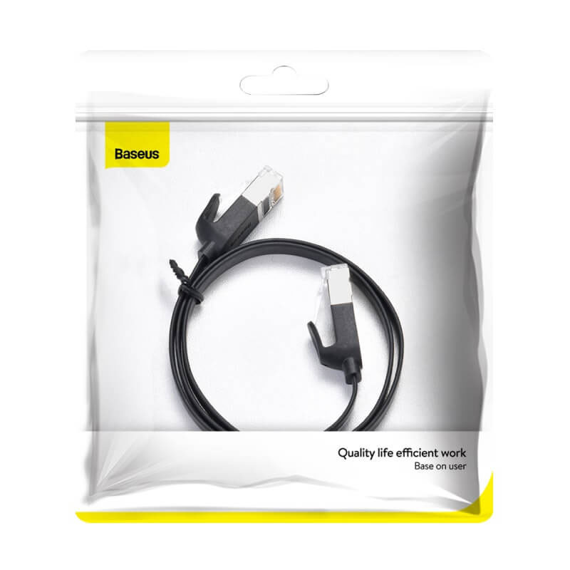 Кабель Baseus High Speed CAT6 Gigabit Ethernet Cable (Flat Cable)30m Cluster (B00133205111-02) дивитися фото №5