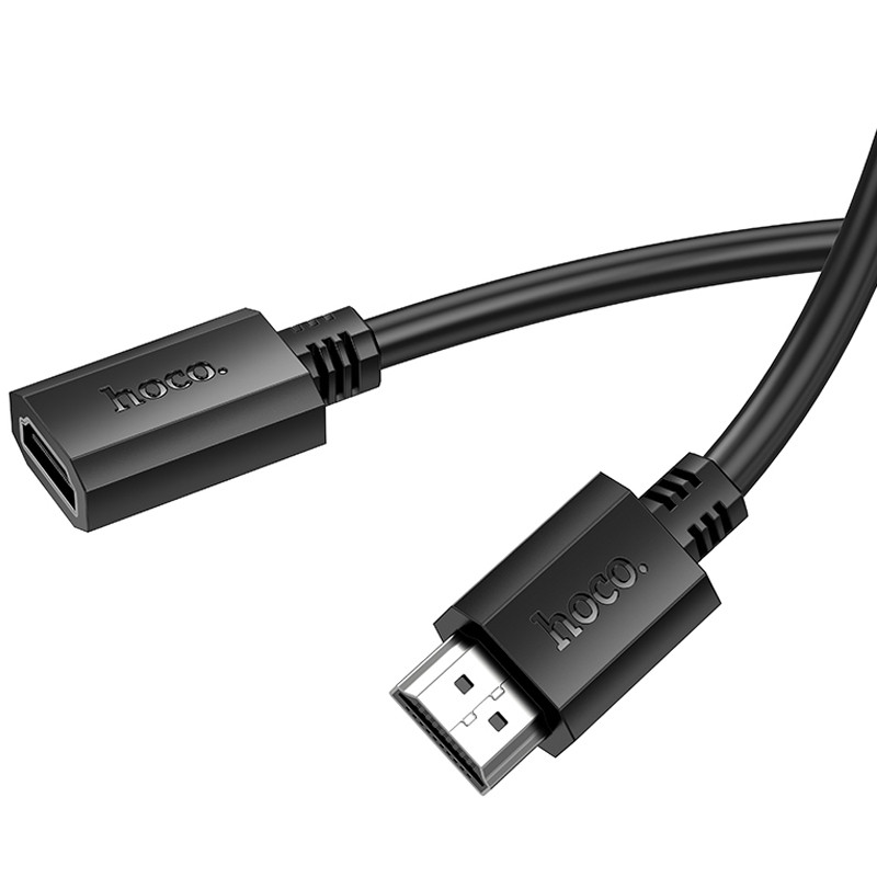 Дата кабель Hoco US13 HDTV male to HDTV female HD extension (2m) на малюнкі №3