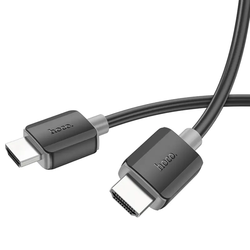 Дата кабель Hoco US08 HDTV 2.0 male to male 4K HD (1m), Black 1, купить оптом с доставкой