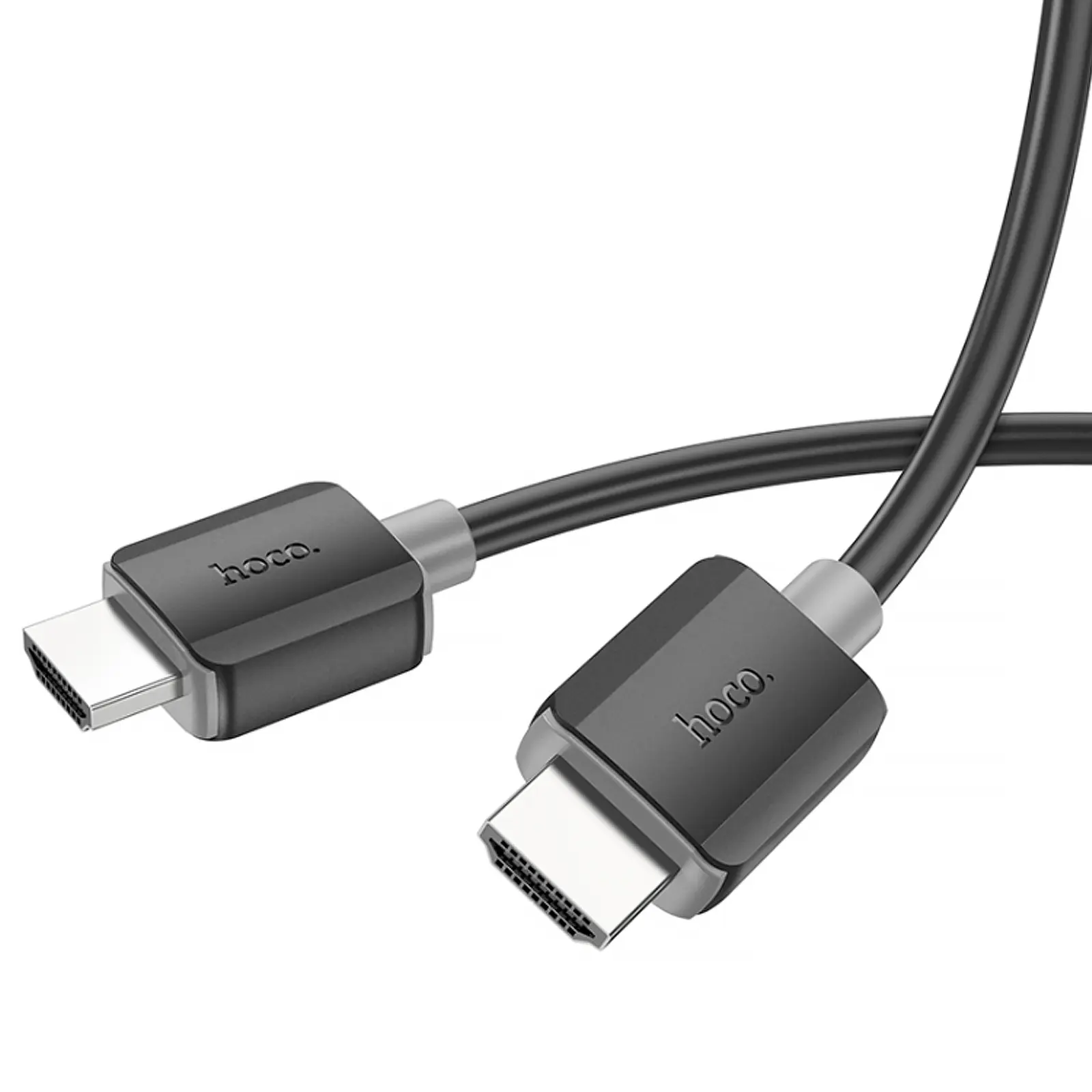 Дата кабель Hoco US08 HDTV 2.0 male to male 4K HD (1m), Black 1, купить оптом с доставкой