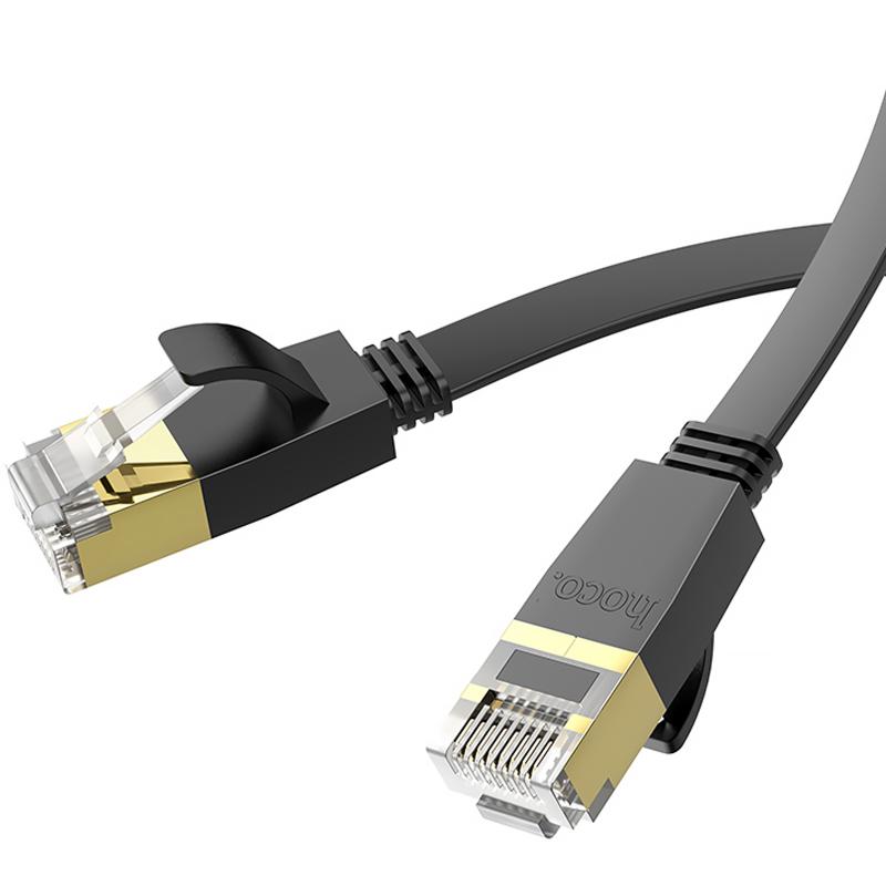 Дата кабель Hoco US07 Level Pro copper gigabit ethernet (1m) на малюнкі №3
