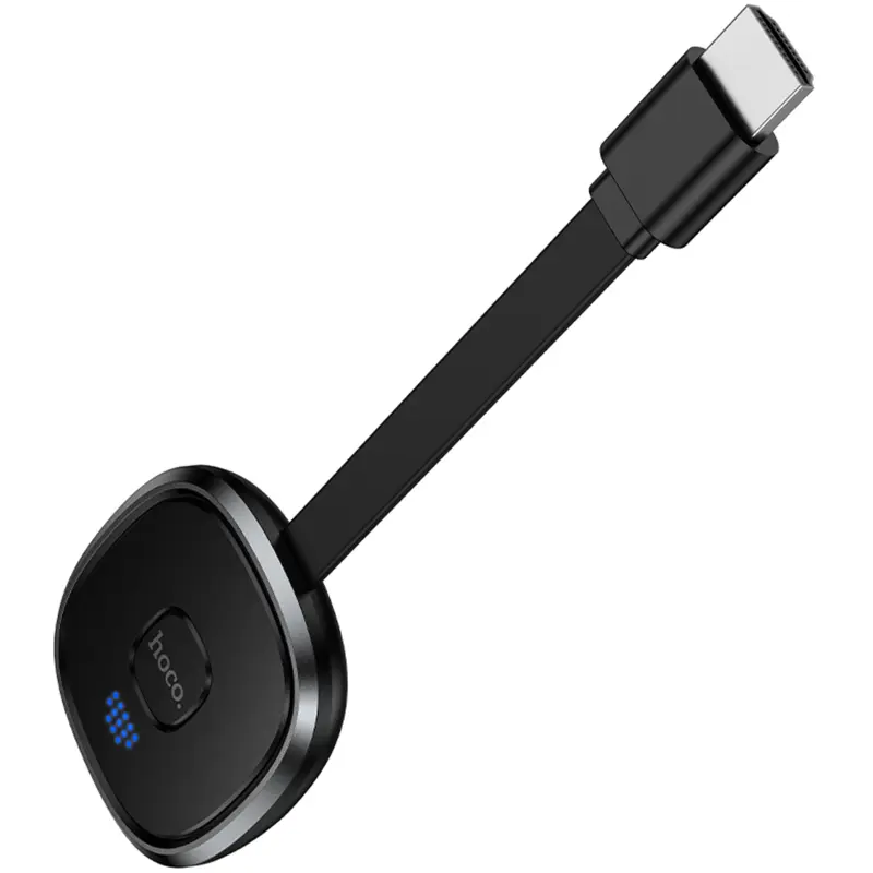 Адаптер Hoco UA45 HDMI Screen Mirroring Device (1080P), Black 2, купити оптом з доставкою