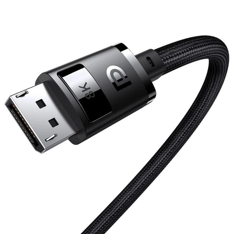 Дата кабель Baseus High Definition Series DP 8K to DP 8K (1.5m) (B00633706111) на малюнкі №2