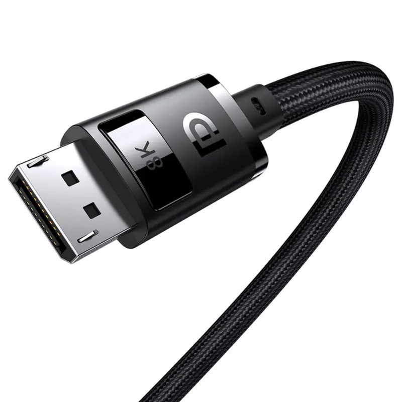 Дата кабель Baseus High Definition Series DP 8K to DP 8K (1.5m) (B00633706111), Cluster Black 1, купить оптом с доставкой