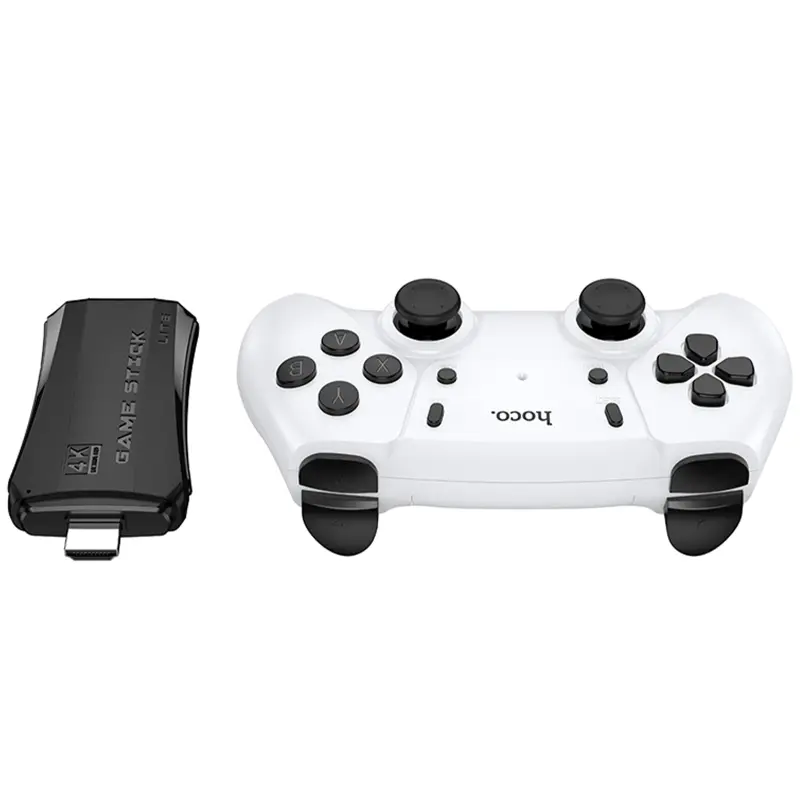 Ігрова приставка Hoco GA31 + два беспроводных геймпада for PC, White 3, купити оптом з доставкою