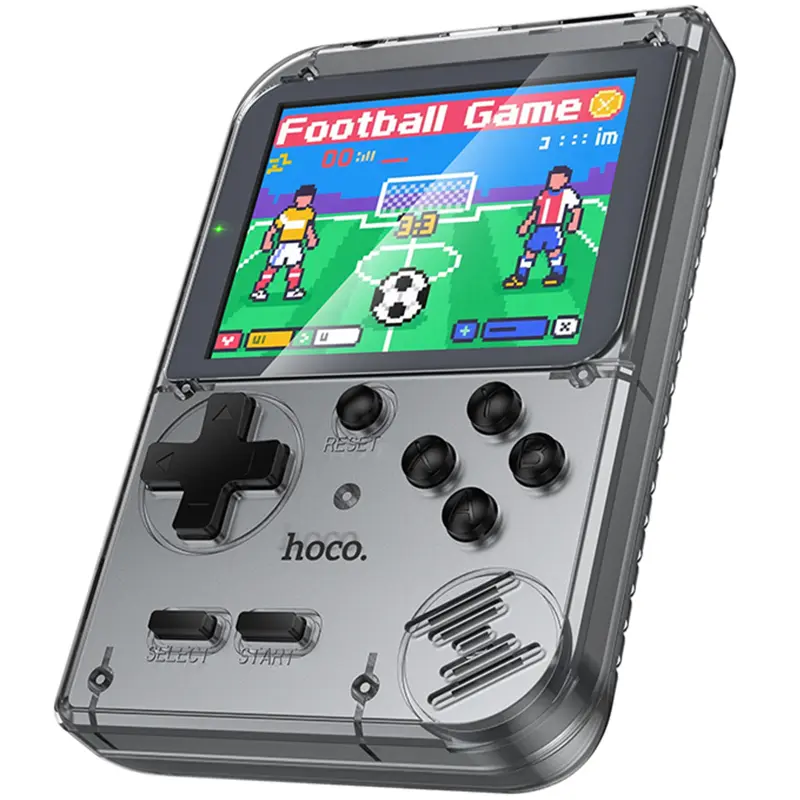 Портативная игровая консоль Hoco GA40 Brilliant 400 games (250mAh), Gray 4, купить оптом с доставкой