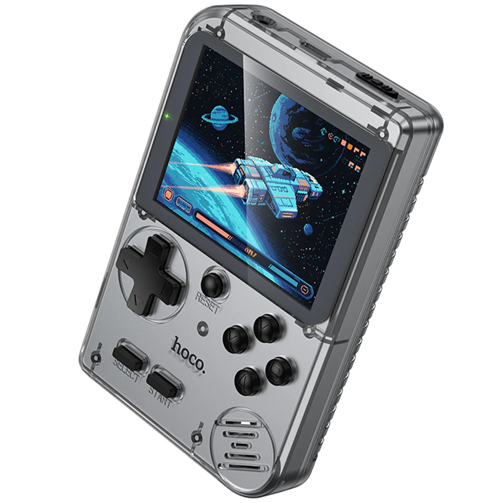 Портативная игровая консоль Hoco GA40 Brilliant 400 games (250mAh), Gray 5, купить оптом с доставкой