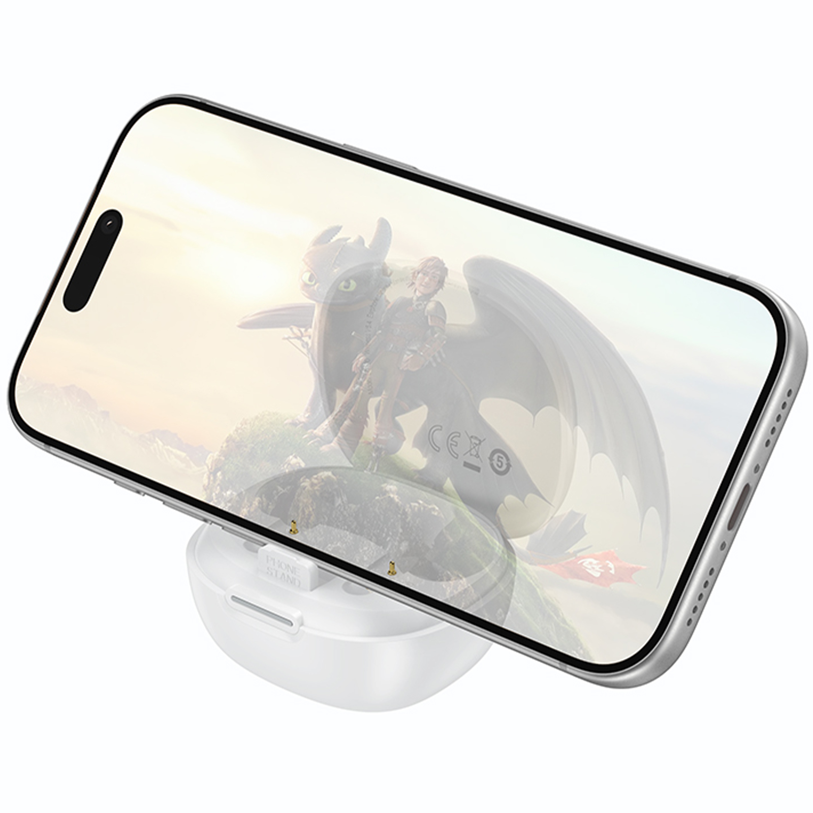 Беспроводные TWS наушники Hoco EQ100 Intelligent AI translation (App), White 3, купить оптом с доставкой