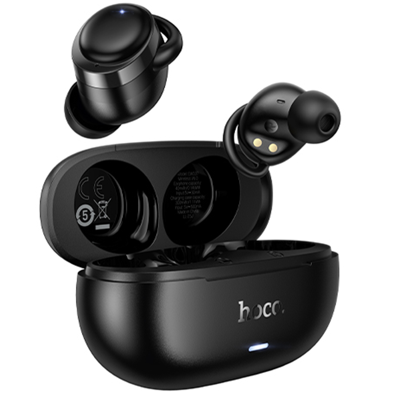 Беспроводные TWS наушники Hoco EW207 Sound, Black, купить оптом с доставкой