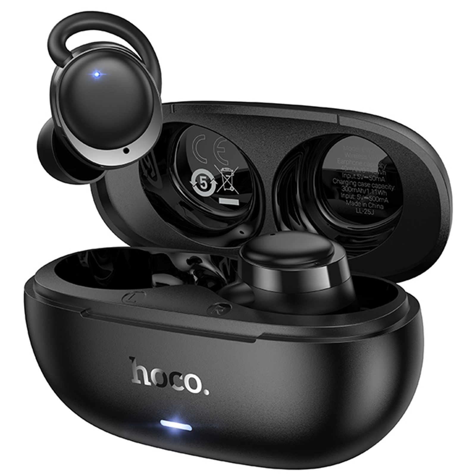 Беспроводные TWS наушники Hoco EW207 Sound, Black 3, купить оптом с доставкой