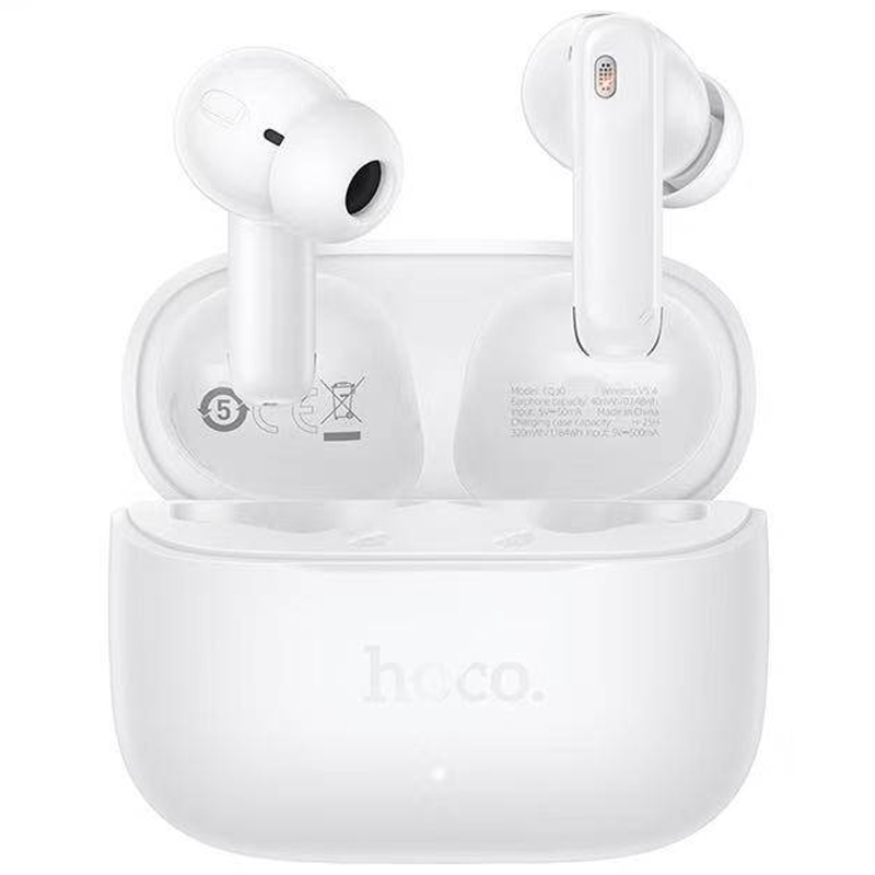 Бездротові TWS навушники Hoco EQ30 Eufonia, White, купити оптом з доставкою