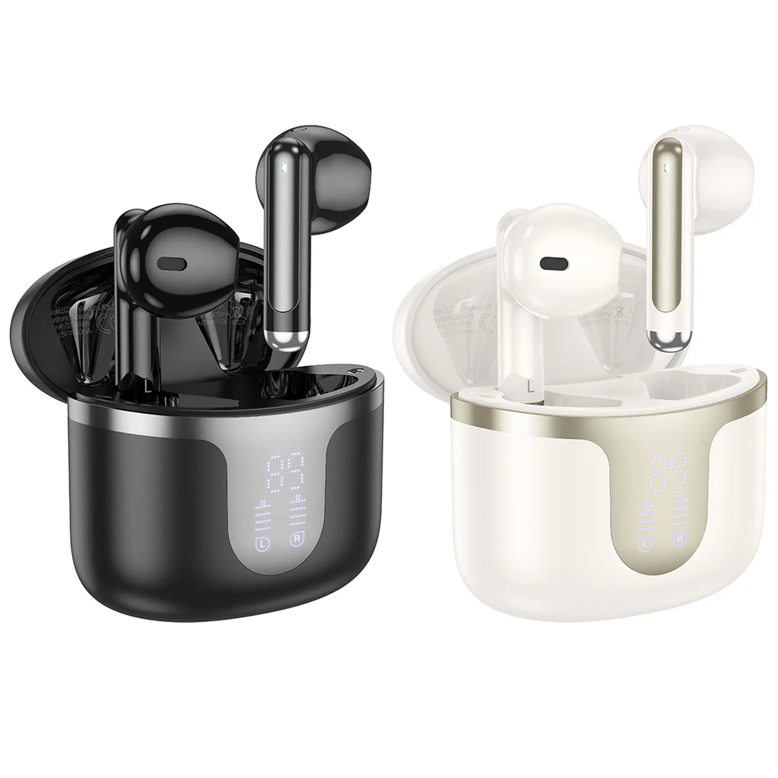 Беспроводные TWS наушники Hoco EQ7 Snowflake, купить оптом с доставкой