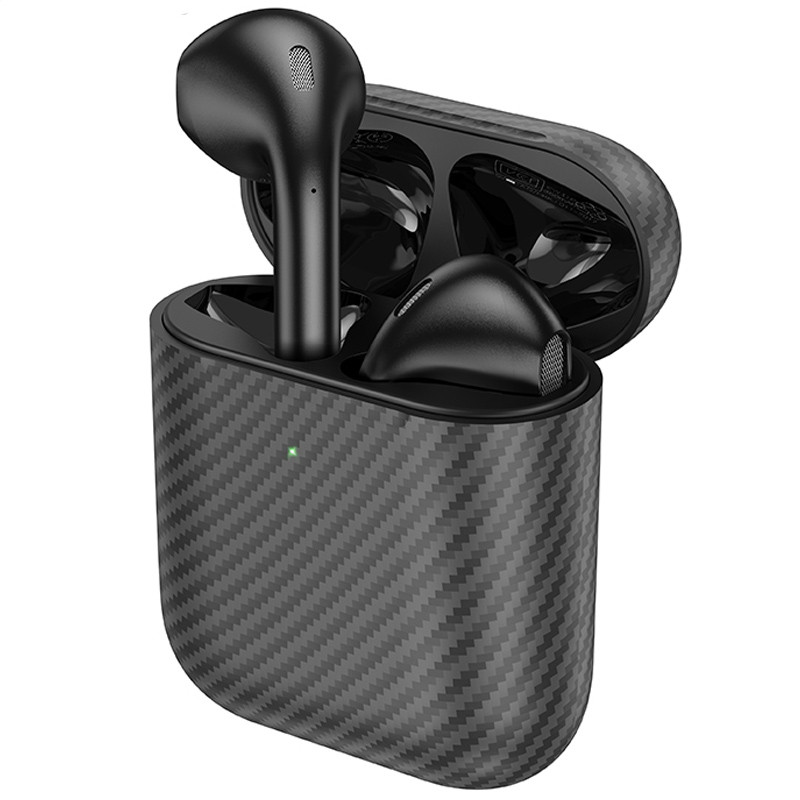 Бездротові TWS навушники Hoco EW41 Plus (carbon fiber pattern version) на малюнкі №3