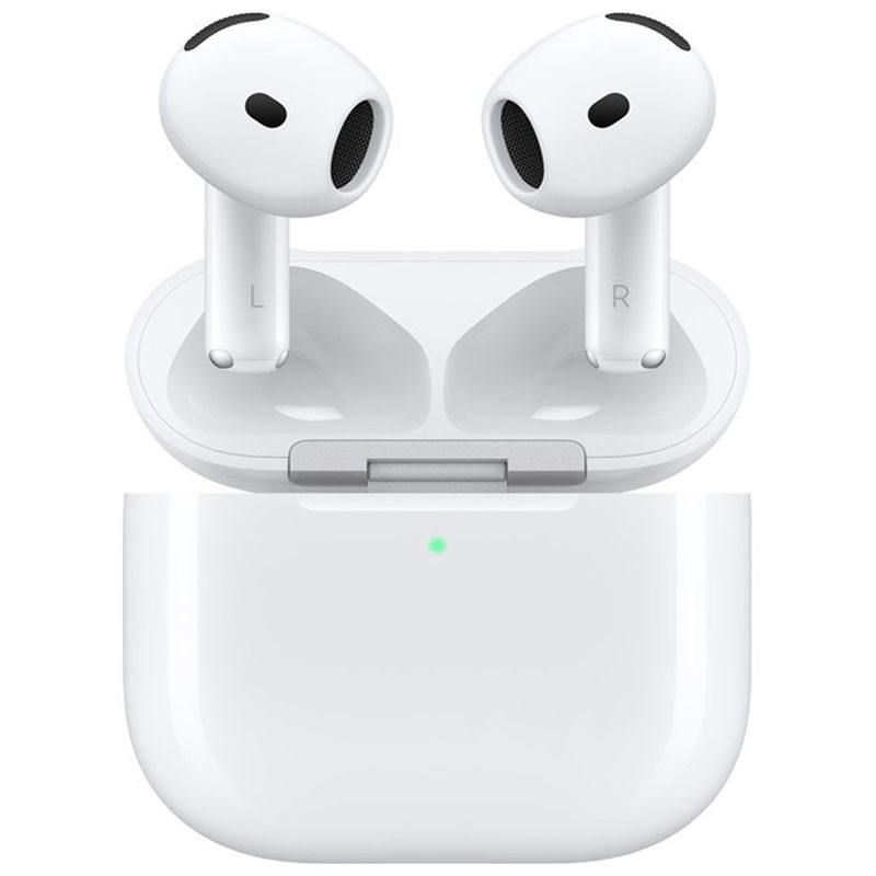 Бездротові TWS навушники Airpods 4 ANC USB-C Wireless Charging Case for Apple (A) на малюнкі №1