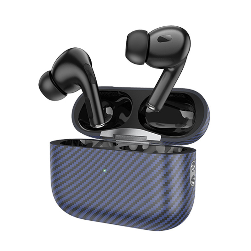 Бездротові TWS навушники Hoco EW47 Plus (carbon fiber pattern version) на малюнкі №1