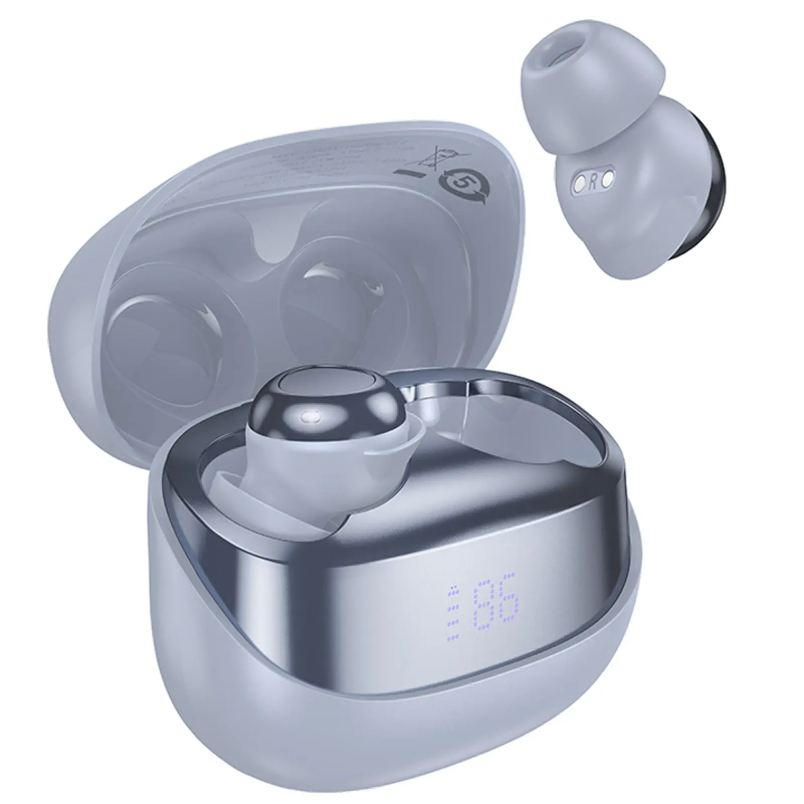 Бездротові TWS навушники Hoco EW200 Elegant, Blue, купити оптом з доставкою