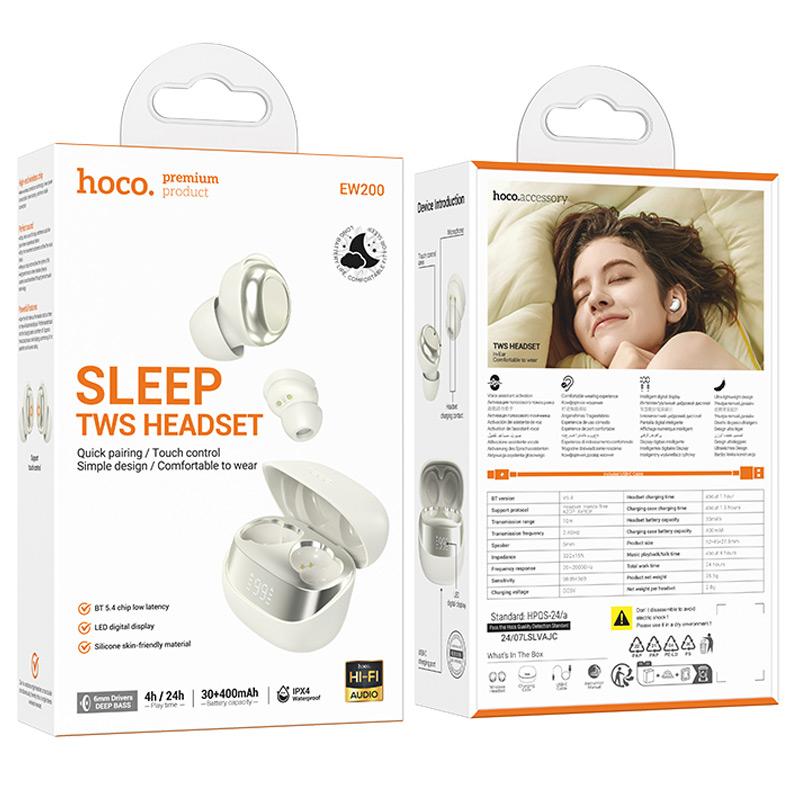 Бездротові TWS навушники Hoco EW200 Elegant на малюнкі №3