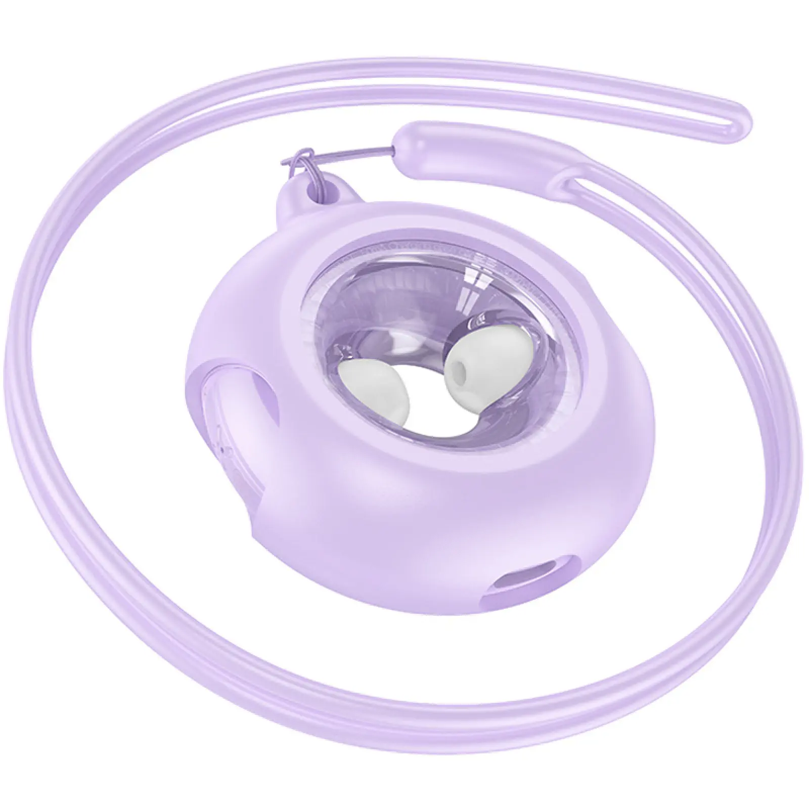 Уценка Беспроводные TWS наушники Hoco EW71 Galaxia, Вскрытая упаковка / Purple 1, купить оптом с доставкой