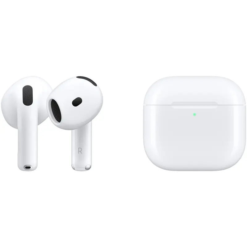 Бездротові TWS навушники Airpods 4 ANC USB-C Wireless Charging Case for Apple (AA) на малюнкі №3