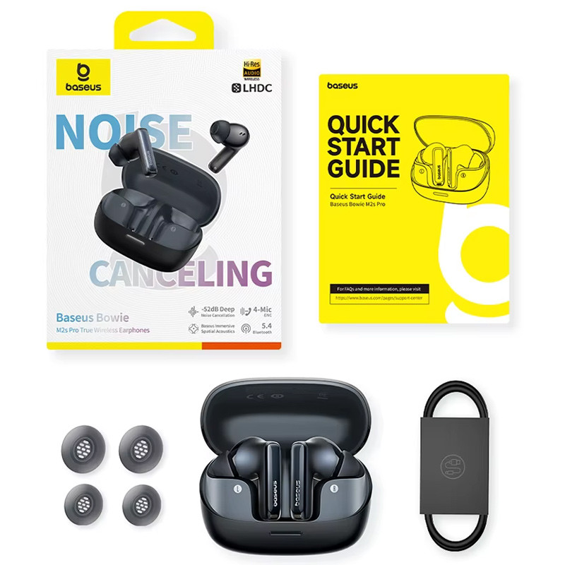 Бездротові TWS навушники Baseus OS Bowie M2s Pro (A00051801) на малюнкі №6