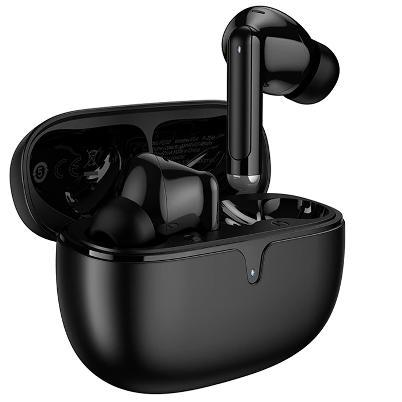 Беспроводные TWS наушники Borofone FQ10 Joyful, Black, купить оптом с доставкой