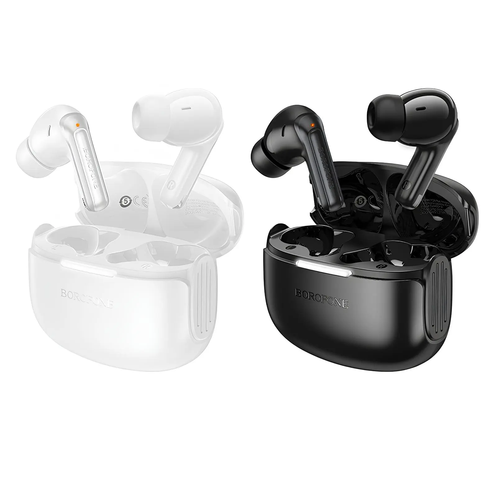 Беспроводные TWS наушники Borofone FQ9 Plus Peaceful ANC+ENC, купить оптом с доставкой