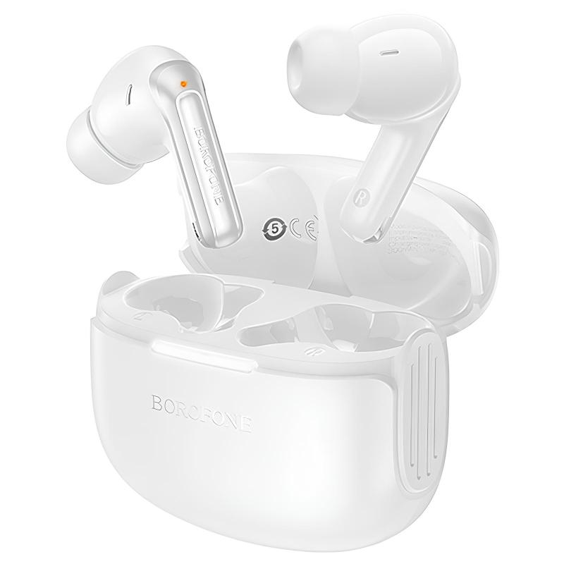 Бездротові TWS навушники Borofone FQ9 Plus Peaceful ANC+ENC на малюнкі №1