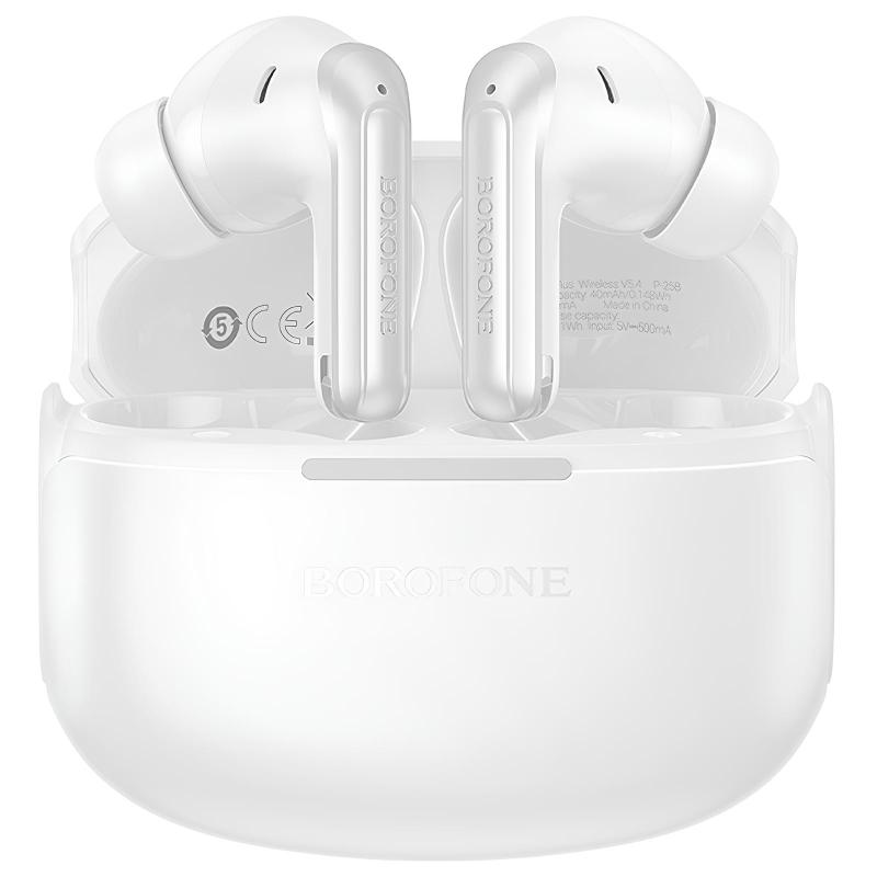 Бездротові TWS навушники Borofone FQ9 Plus Peaceful ANC+ENC на малюнкі №3