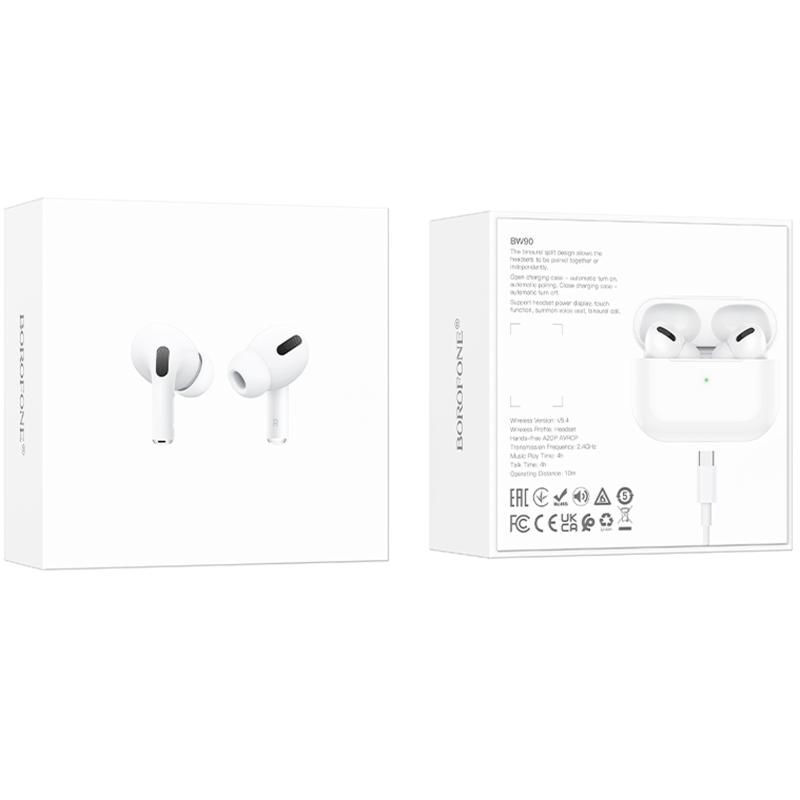 Бездротові TWS навушники Borofone BW90 на малюнкі №6