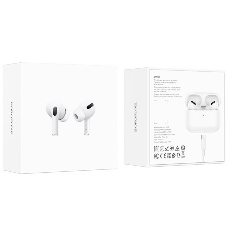 Бездротові TWS навушники BOROFONE BW80 на малюнкі №6