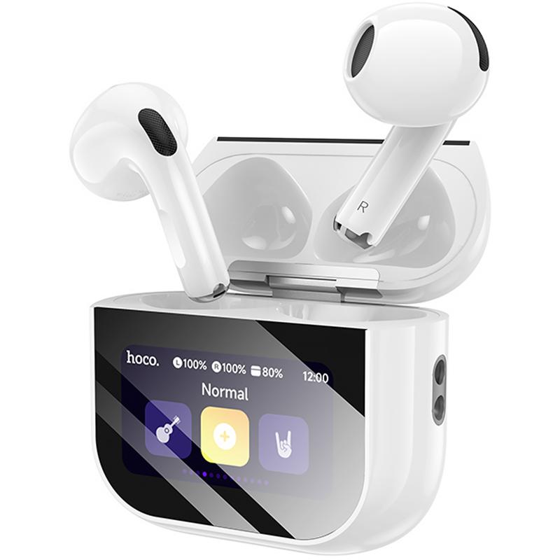 Беспроводные TWS наушники Hoco EW82 Sparkle with Touch Screen на картинке №3