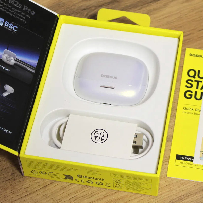 Бездротові TWS навушники Baseus OS Bowie M2s Pro (A00051801) на малюнкі №3