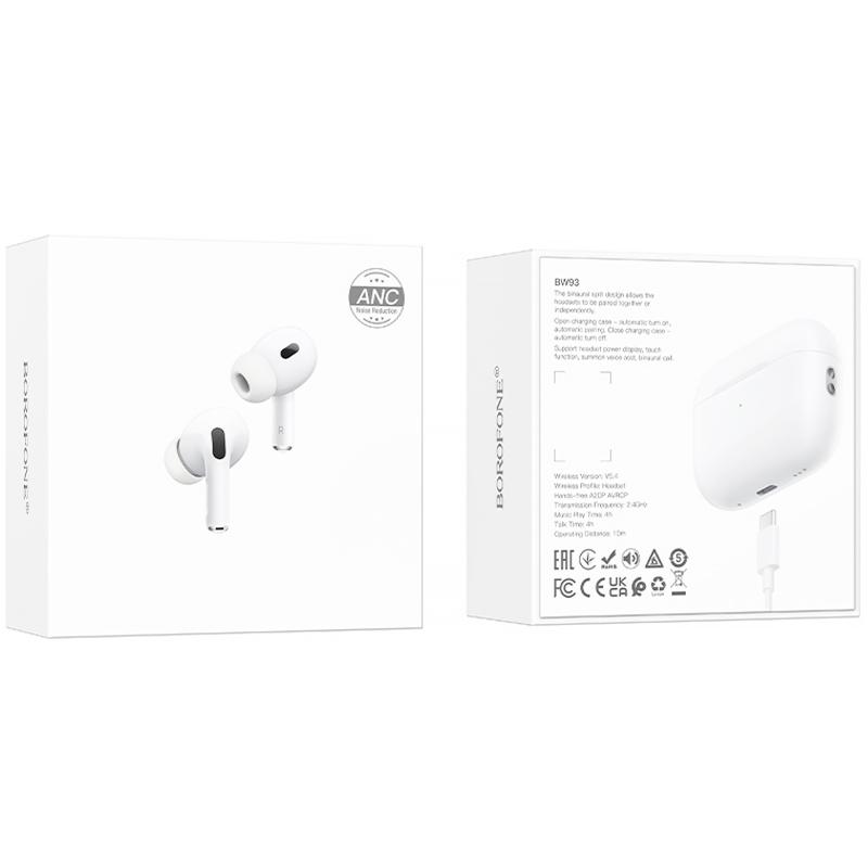 Бездротові TWS навушники Borofone BW93 ANC на малюнкі №6