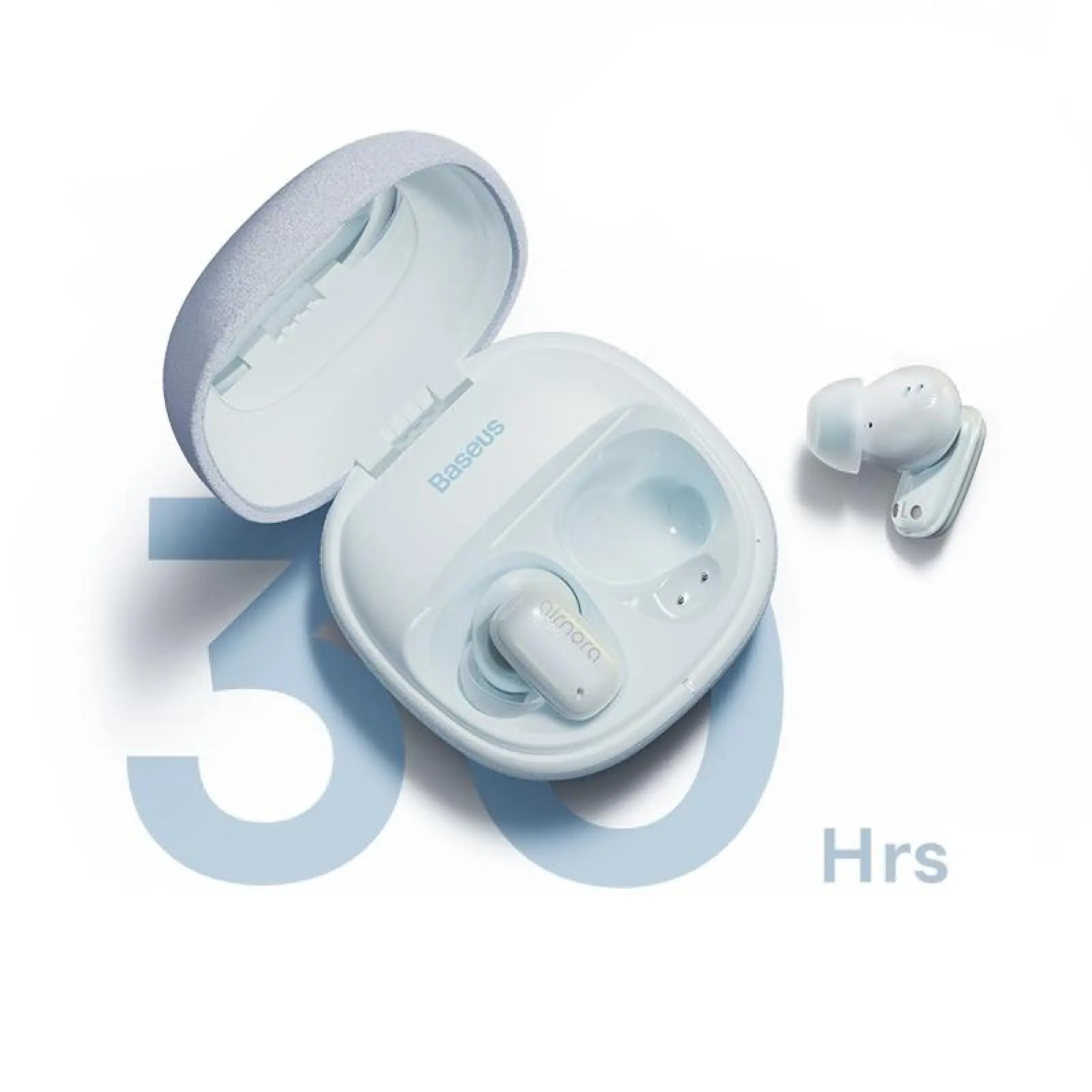 Уценка Беспроводные TWS наушники Baseus AirNora 3 (A00076701), Вскрытая упаковка / Natural Green 3, купить оптом с доставкой