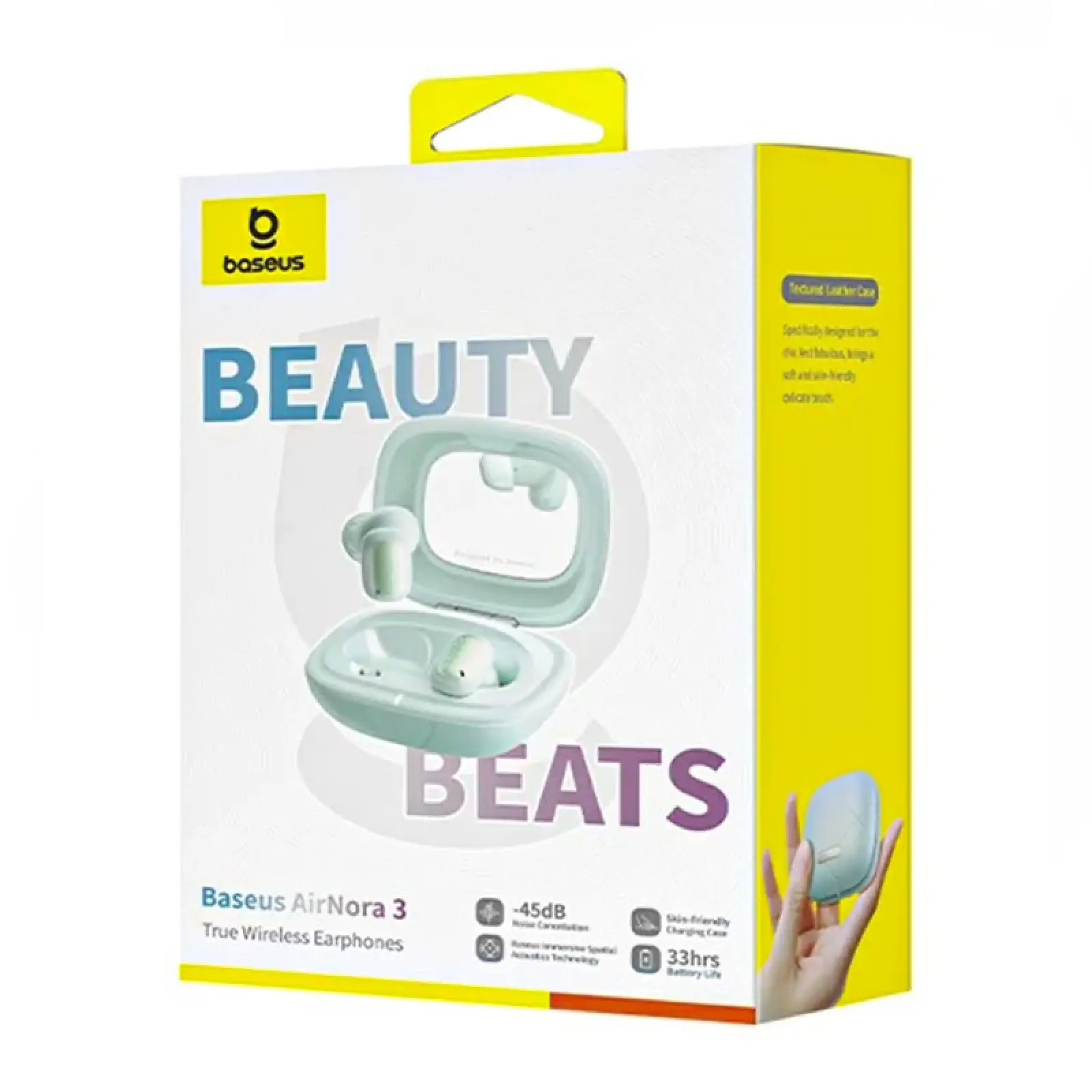 Уценка Беспроводные TWS наушники Baseus AirNora 3 (A00076701), Вскрытая упаковка / Natural Green 4, купить оптом с доставкой