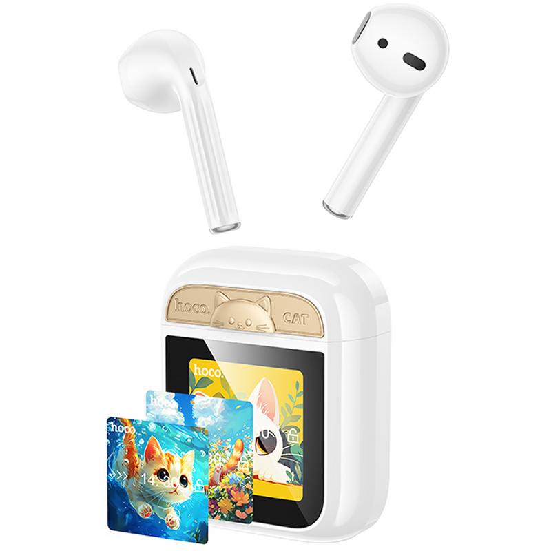 Бездротові TWS навушники Hoco EW86 Cat на малюнкі №1