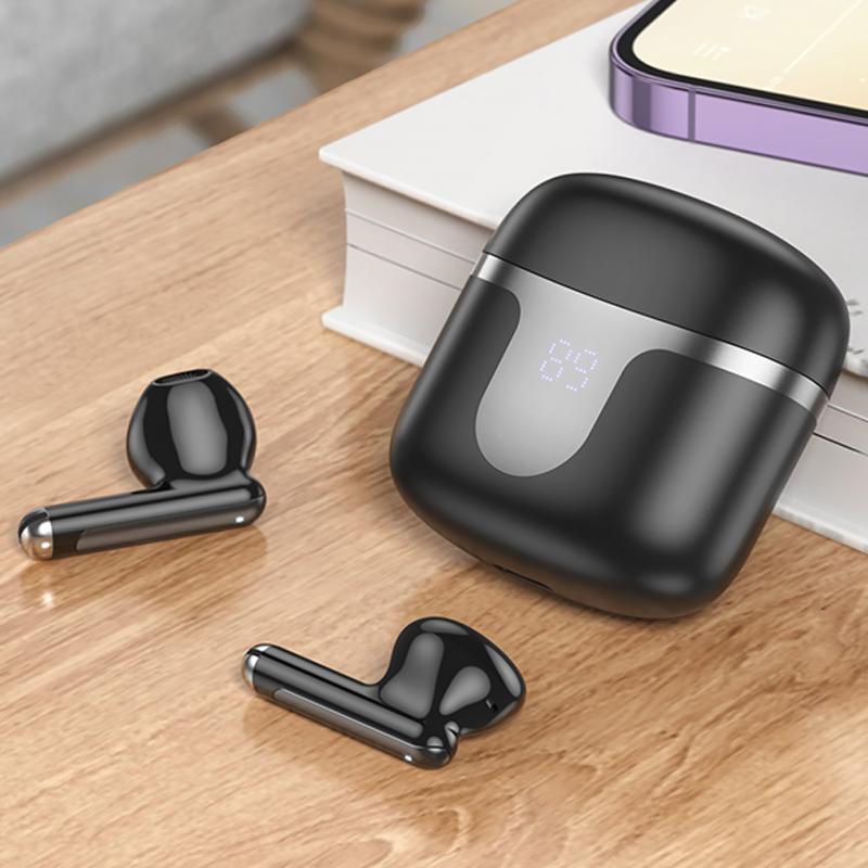 Бездротові TWS навушники Hoco EQ7 Snowflake на малюнкі №4