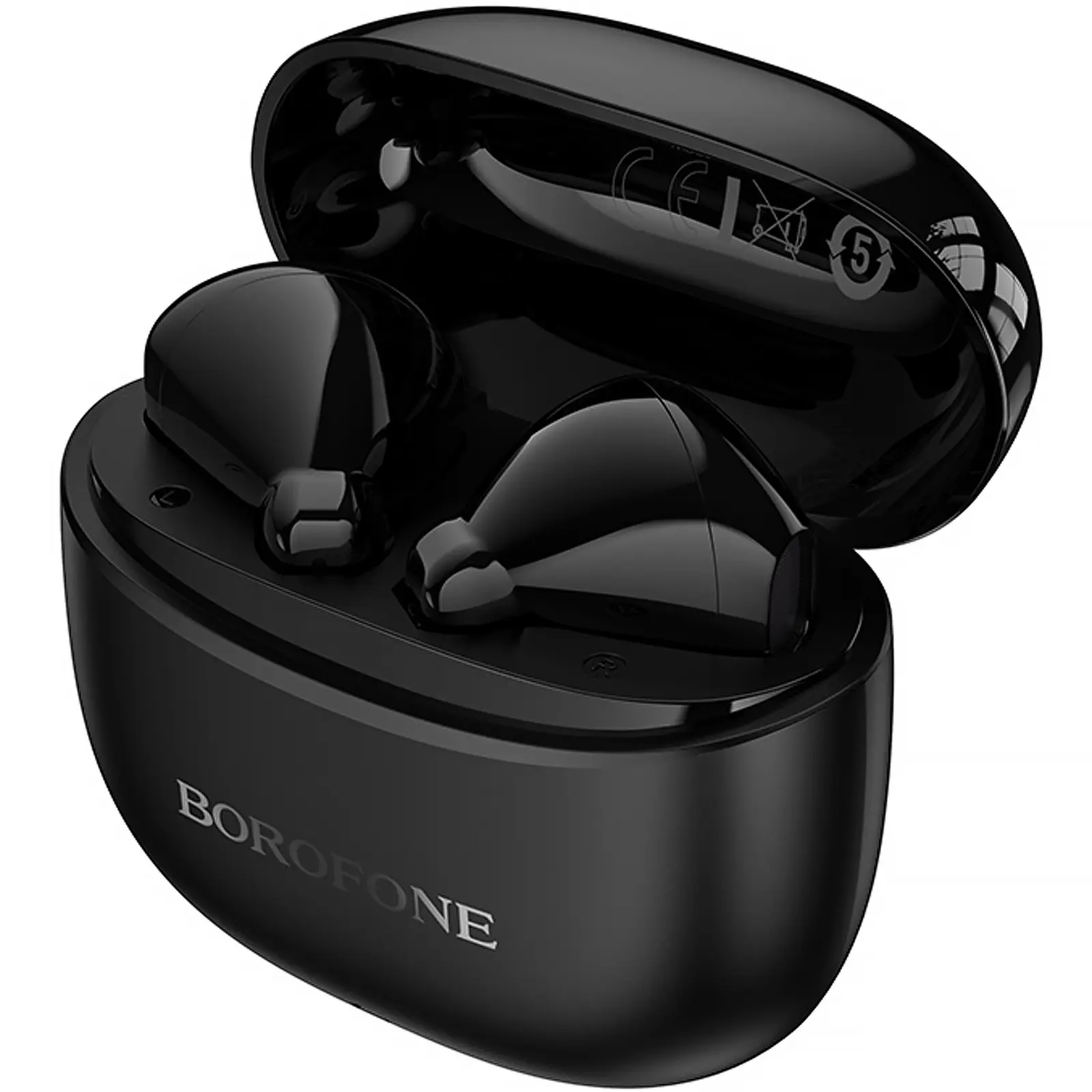 Бездротові TWS навушники Borofone BW88, Black 2, купити оптом з доставкою