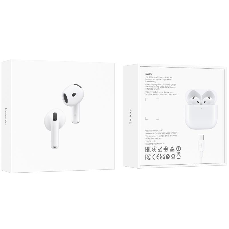 Беспроводные TWS наушники Hoco EW95 на картинке №2