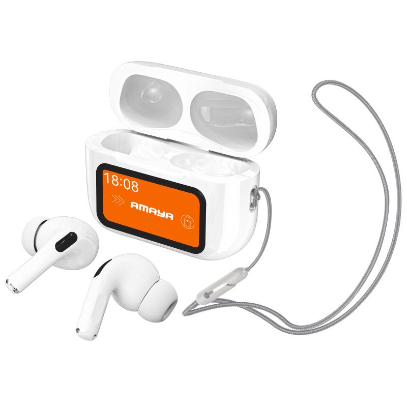 Беспроводные TWS наушники Amaya ATW-16 ANC+ENC на картинке №1