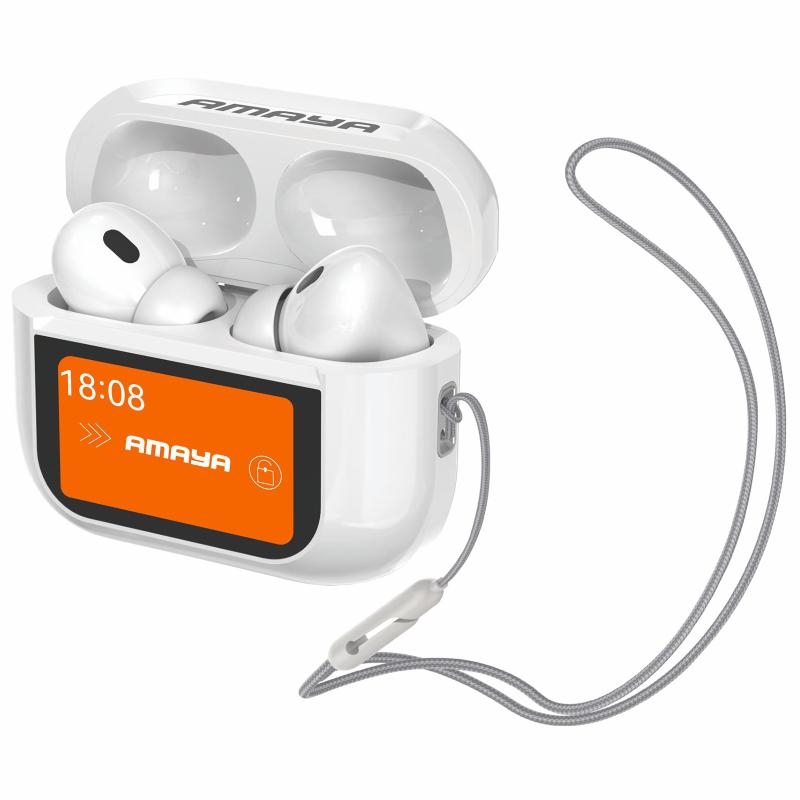 Беспроводные TWS наушники Amaya ATW-15 ANC+ENC на картинке №1