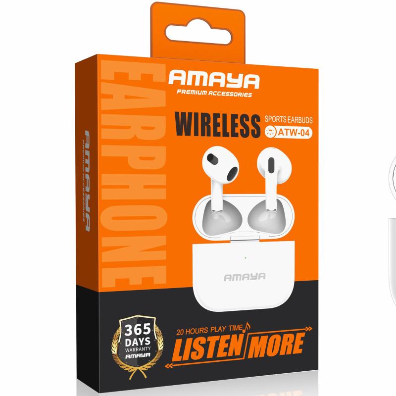 Беспроводные TWS наушники Amaya ATW-04 на картинке №2