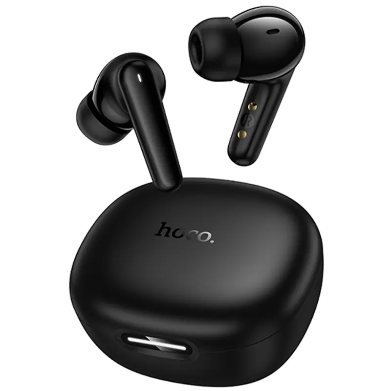 Беспроводные TWS наушники Hoco EQ100 Intelligent AI translation (App), Black 4, купить оптом с доставкой