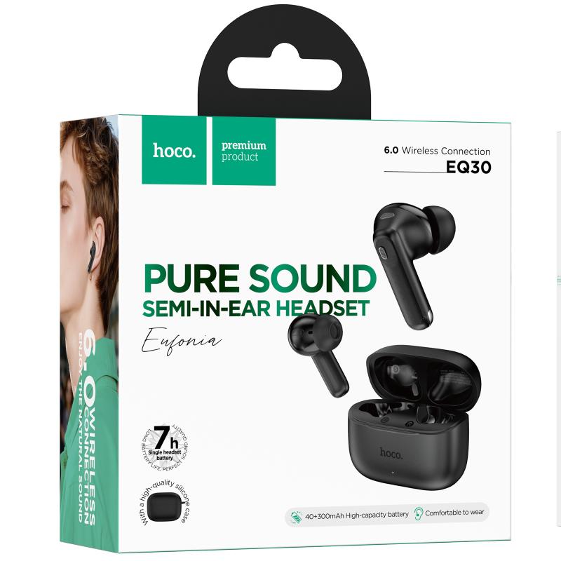 Бездротові TWS навушники Hoco EQ30 Eufonia на малюнкі №4