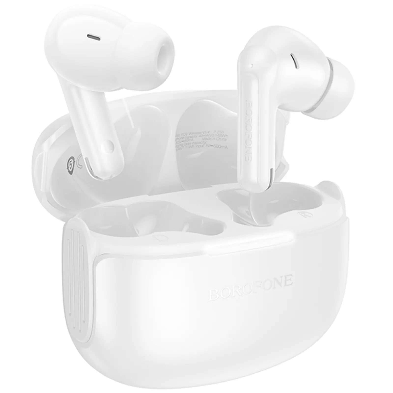 Беспроводные TWS наушники Borofone FQ9 Peaceful, White, купить оптом с доставкой