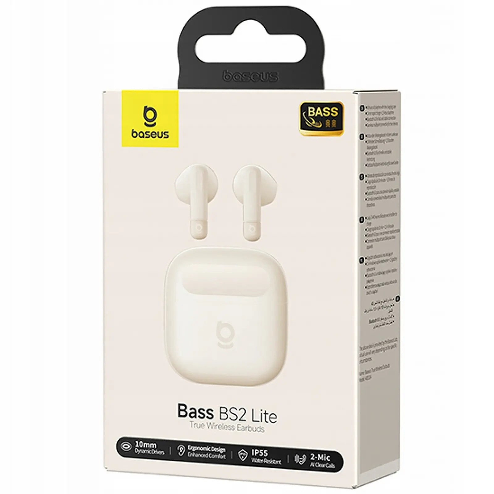 Бездротові TWS навушники Baseus Bass BS2 Lite (A0010A), Sunlight Pink 3, купити оптом з доставкою