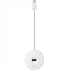 Перехідник HUB Baseus Round Box Type-C to USB 3.0 + 3USB 2.0 (CAHUB-G)